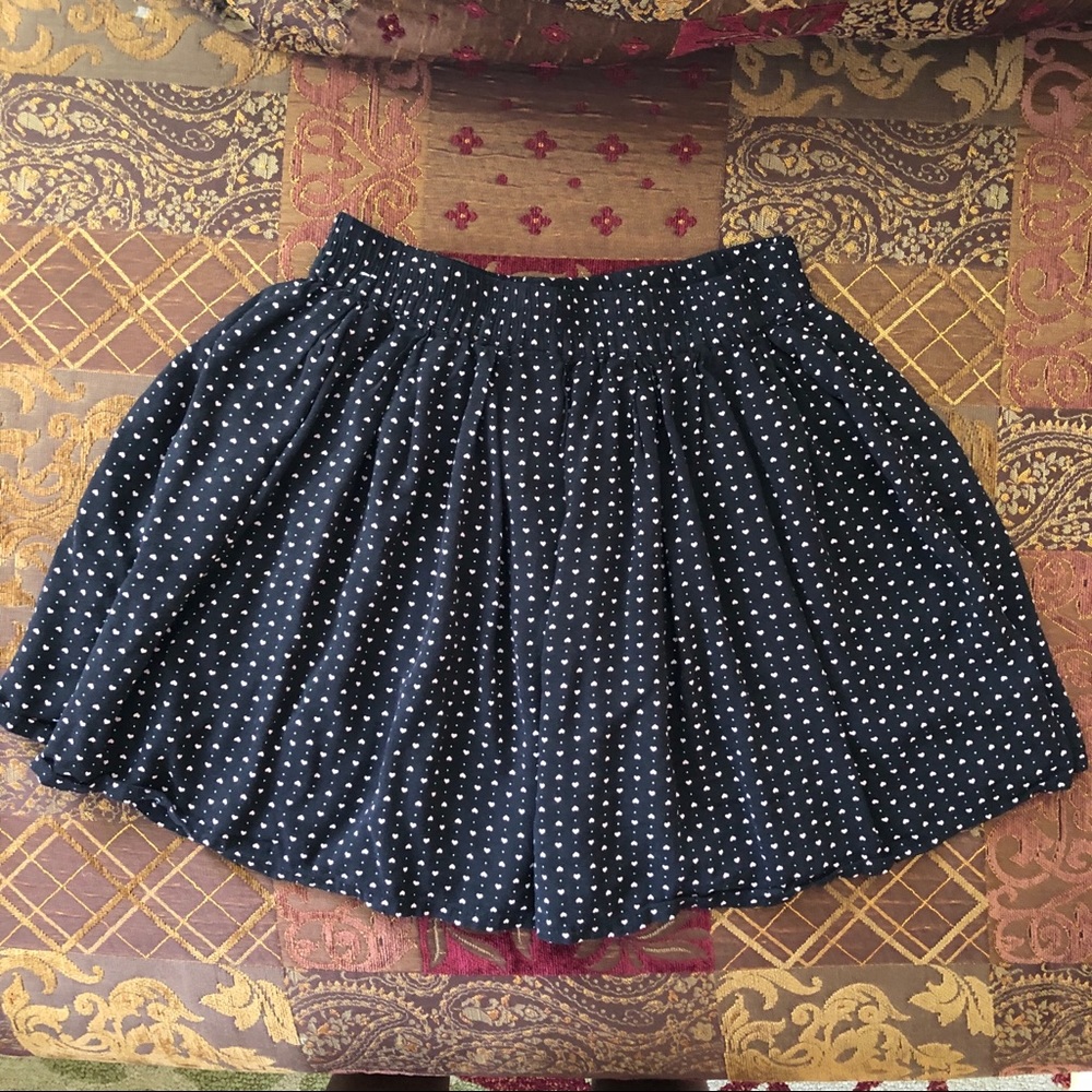 Pink hearts skirt